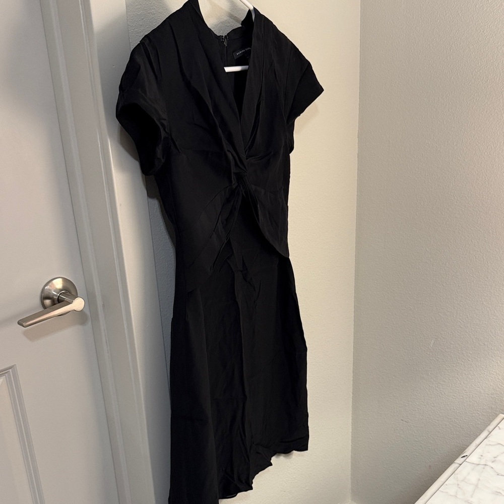 Banana Republic Black Midi Dress